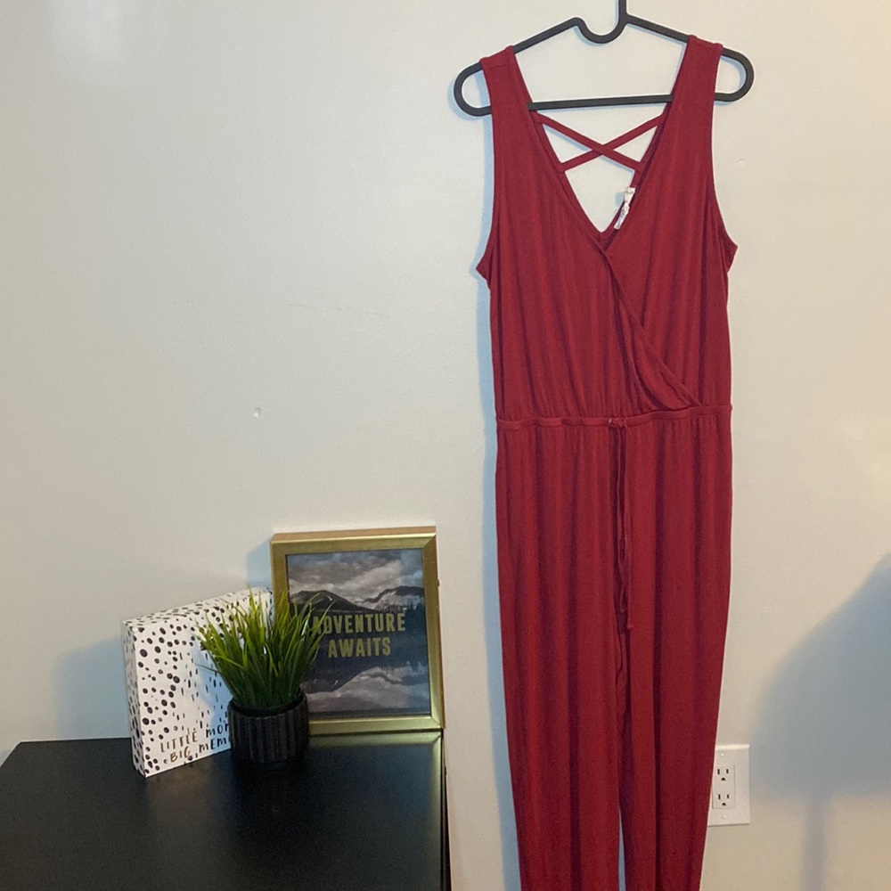 Pink Rose Jumpsuit